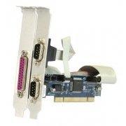 Placa Naxos PCI 32Bit 2 Seriais RS232 e uma Porta Paralela