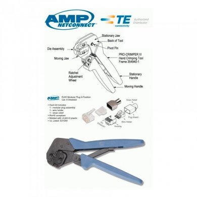 790163-1 AMP Tyco Alicate Profissional CAT6