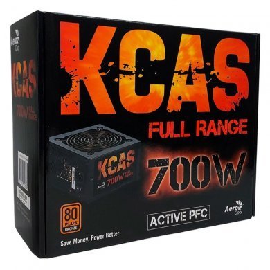 79601 Aerocool fonte ATX KCAS 700W PFC ativo 80Plus bronze