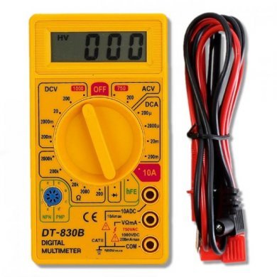 7.62.14 Multimetro Digital TBlack DT830B