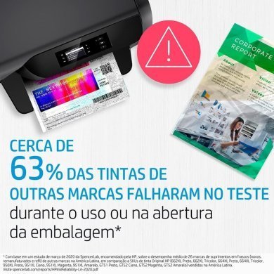 7FP36VL Cartucho de tinta HP 668 tricolor 3ml rende até 120 páginas