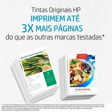 7FP36VL Cartucho de tinta HP 668 tricolor 3ml rende até 120 páginas