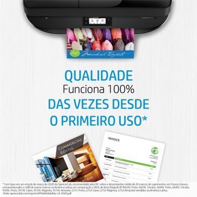 7FP38VL Cartucho de tinta HP 668 tricolor 5,5ml alta capacidade