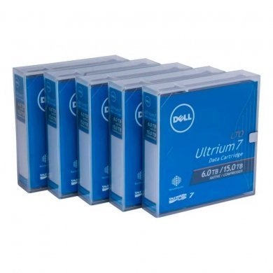 DELL fita de dados genuína Ultrium LTO7 15TB