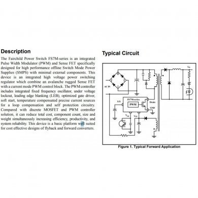 3x Ci Fairchild Power Switch Power SenseFET 800V 8A