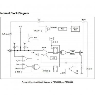 3x Ci Fairchild Power Switch Power SenseFET 800V 8A