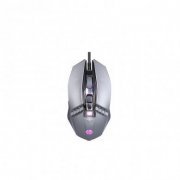 HP Mouse Gaming M270 USB Iluminado 6 Teclas Resolução 800 / 1200 / 1600 / 2400 DPI Cor Chumbo