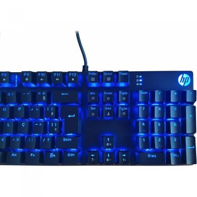 7ZZ93AA HP Teclado Gamer Mecânico GK400F USB