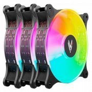 Level kit 3 coolers Hilevel Lite ARGB com controlador com controle remoto