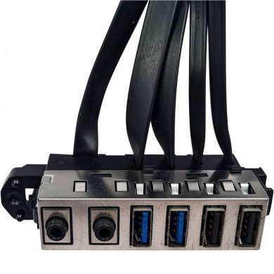 Placa e cabos USB Frontal IO HP EliteDesk 800 G2 ProDesk