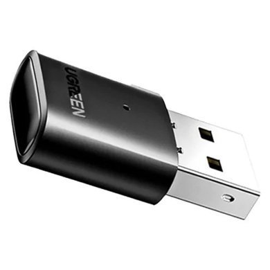 80889 Ugreen adaptador USB bluetooth 5.0 alcance até 20m preto