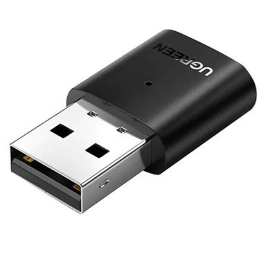 80889 Ugreen adaptador USB bluetooth 5.0 alcance até 20m preto