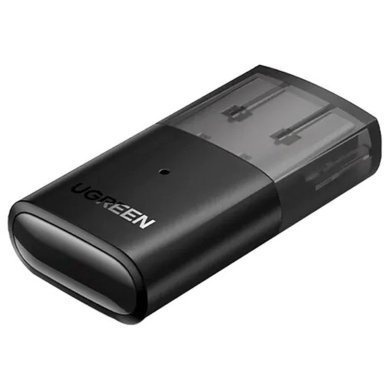 80889 Ugreen adaptador USB bluetooth 5.0 alcance até 20m preto