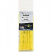 Brasfort braçadeira de Nylon 2,5x100mm amarela 50 un ...