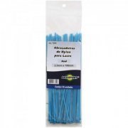 Brasfort braçadeira de Nylon 2,5x100mm azul 50 unida ...