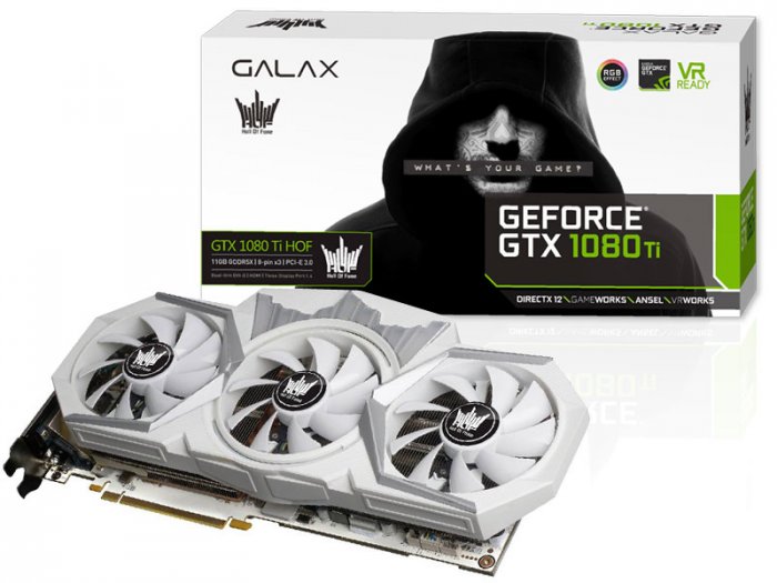 80IUJBDHQ7FZ Placa de Video Geforce Galax GTX 1080 TI