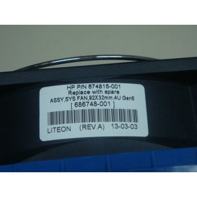 HPE Front PCI Fan  ML30 Gen9 e ML310e Gen8