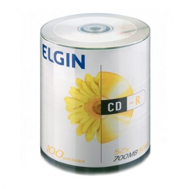 82040 Mídia CD-R Elgin 700MB 80min (100 unid.)