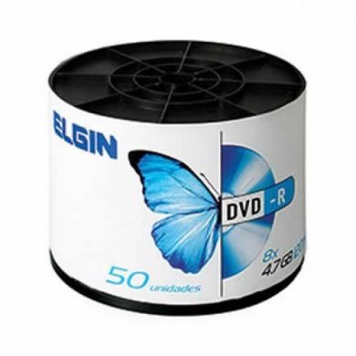 82117 Mídia DVD-R Elgin 4.7GB 120min (50 unid)