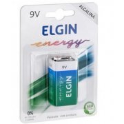 Elgin Bateria Alcalina Energy 9V 