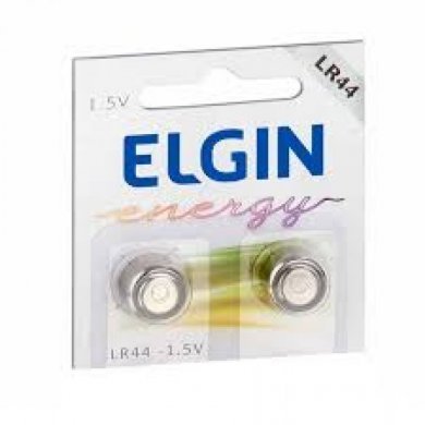 Elgin 2x bateria LR44 alcalina 1.5V C43