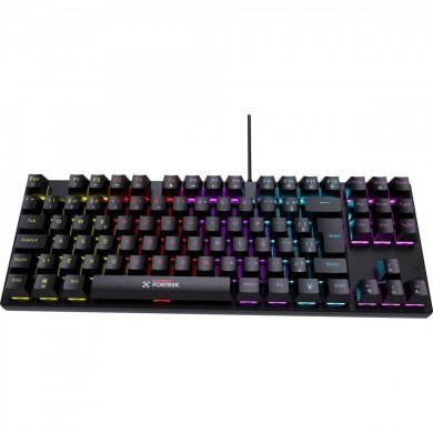 82996 Teclado mecânico Gravity 80% TKL Rainbow Switch Outemu Red