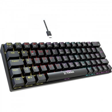 82997 Teclado mecânico Gravity 65% Rainbow Switch Outemu Red