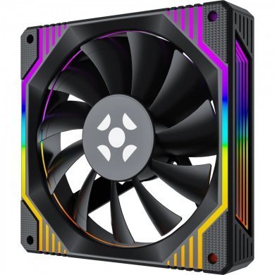 84966 Fortrek kit 3 cooler Frosty Black Edition ARGB 120mm