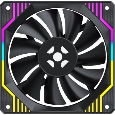 84966 Fortrek kit 3 cooler Frosty Black Edition ARGB 120mm