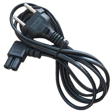85021 Cabo bipolar para notebook tipo 8 90 graus 10A 1.5m