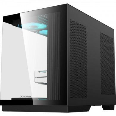 85741 Fortrek gabinete Clarity Max Mid tower ATX preto
