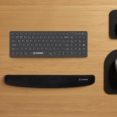 85749 Fortrek teclado KB11 Full Dual mode 2.4GHz Bluetooth preto