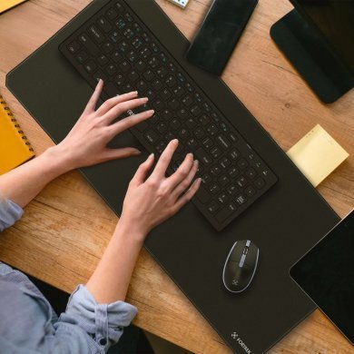 85749 Fortrek teclado KB11 Full Dual mode 2.4GHz Bluetooth preto