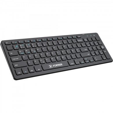 85749 Fortrek teclado KB11 Full Dual mode 2.4GHz Bluetooth preto