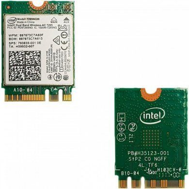 860883-001 Placa wifi Intel 7265NGW Bluetooth 4.2 Dual Band