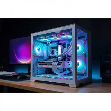 86940 Fortrek kit 3 cooler sem fio Twister 120mm ARGB branco