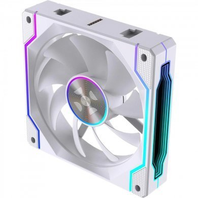 86940 Fortrek kit 3 cooler sem fio Twister 120mm ARGB branco