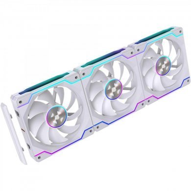 86940 Fortrek kit 3 cooler sem fio Twister 120mm ARGB branco