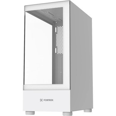 86947 Fortrek gabinete Crystal mid tower ATX branco