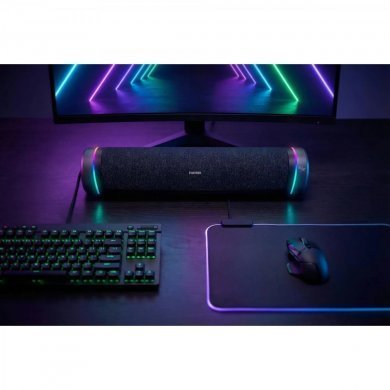 86955 Fortrek Soundbar Sonar bluetooth RGB 6W preto cabo 1.2m