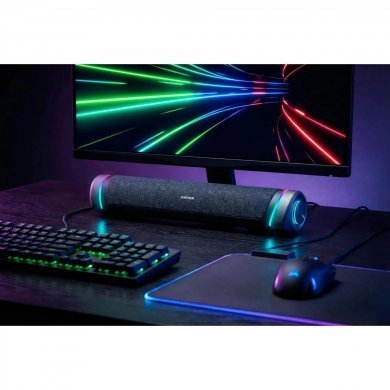 86955 Fortrek Soundbar Sonar bluetooth RGB 6W preto cabo 1.2m