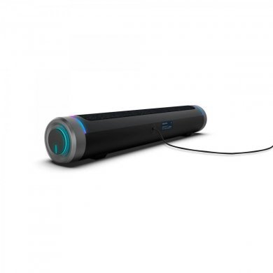 86955 Fortrek Soundbar Sonar bluetooth RGB 6W preto cabo 1.2m