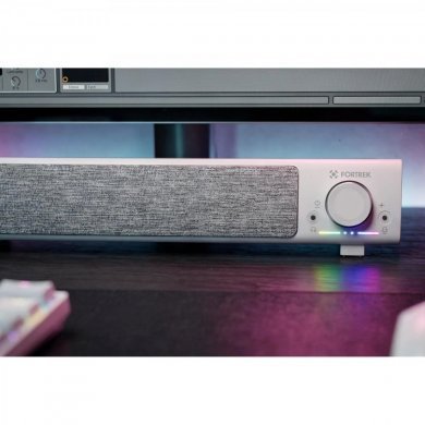 86957 Fortrek soundbar Sonar RGB 7W P2 USB Branco