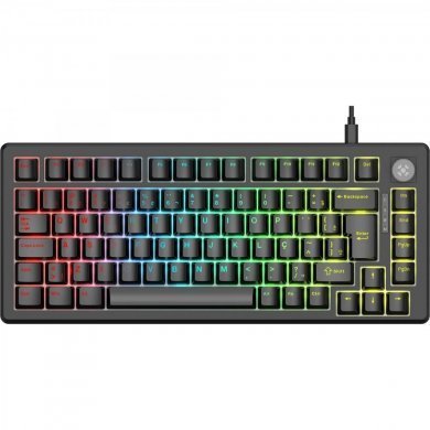 86959 Fortrek teclado mecânico Shift 75% switch red hotswap preto