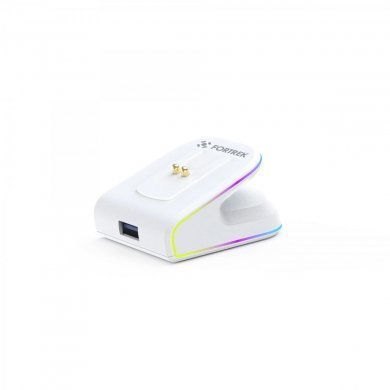 86964 Fortrek mouse gamer Loyal white edition sem fio 24000DPI