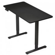 Fortrek mesa elétrica ajustável Lift preta 120×60 Suporta até 60Kg, Bivolt, 2 ajustes programáveis