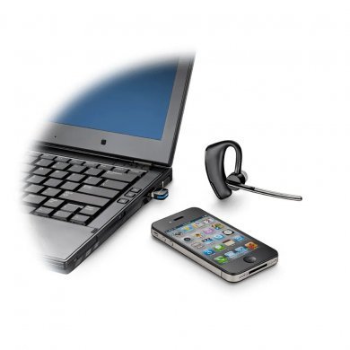 87670-04 Plantronics Headset Sem Fio Bluetooth USB