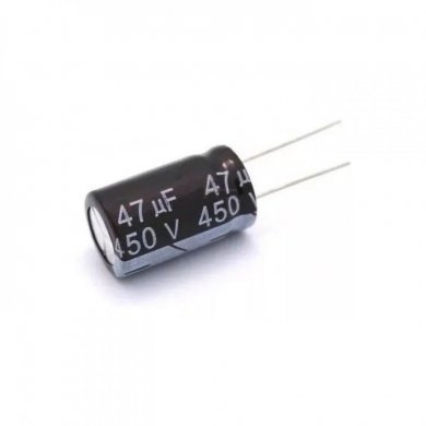 8819TY Capacitor Eletrolitico 47uF 450V 105º 13x25mm