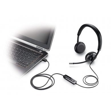 88860-02 Plantronics HEADSET C510M BLACKWIRE USB