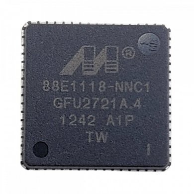 88E1118-NNC1 Ci de Rede PHY 1CH Gigabit QFN-64